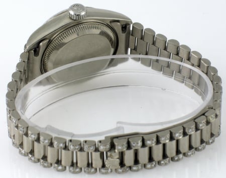 Rear / Band View of Ladies Datejust President