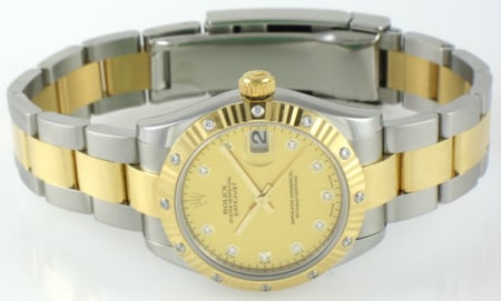 Front View of Datejust Midsize 31 MM