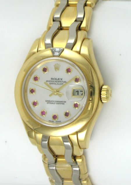 Rolex - Ladies Masterpiece Datejust Pearlmaster 80328