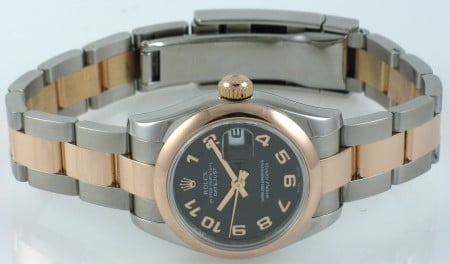Front View of Ladies Datejust