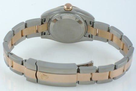 Rear / Band View of Ladies Datejust