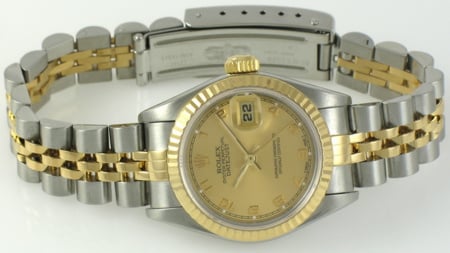 Front View of Ladies Datejust