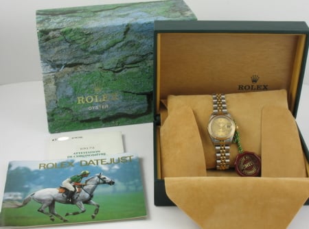 Box / Paper shot of Ladies Datejust