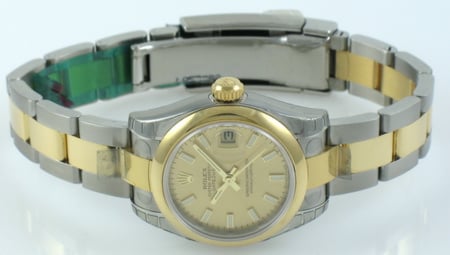 Front View of Ladies Datejust