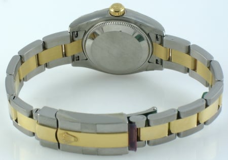 Rear / Band View of Ladies Datejust