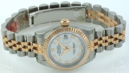 Front View of Ladies Datejust
