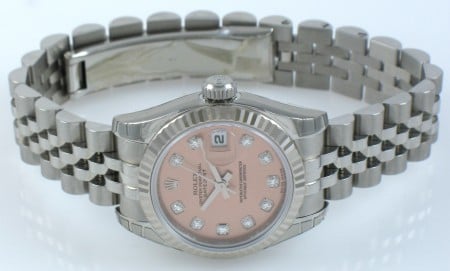 Front View of Ladies Datejust
