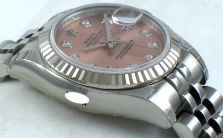 9' Side Shot of Ladies Datejust