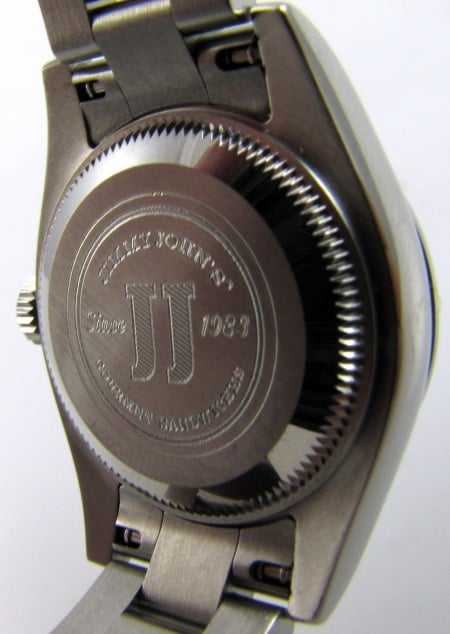 Caseback of Ladies Oyster Perpetual