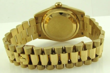 Rear / Band View of Day-Date President