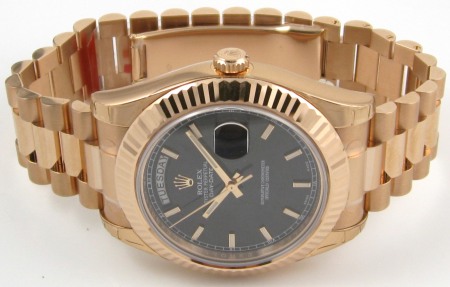Front View of Day-Date II President
