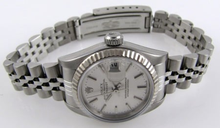 Front View of Ladies Datejust