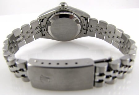 Rear / Band View of Ladies Datejust