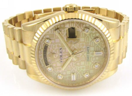 Front View of Day-Date President