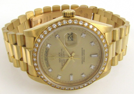 Front View of Day-Date President