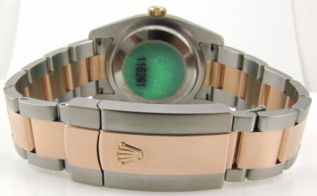Rear / Band View of Datejust Turn-O-Graph 'Thunderbird'