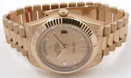 Front View of Day-Date II President