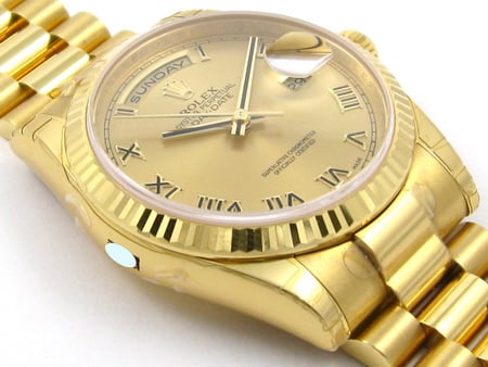 9' Side Shot of Day-Date President