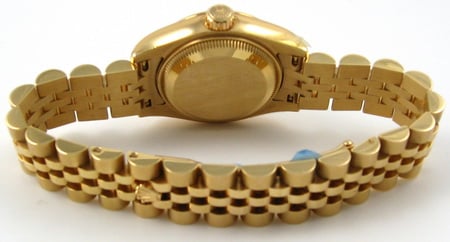 Rear / Band View of Ladies Datejust