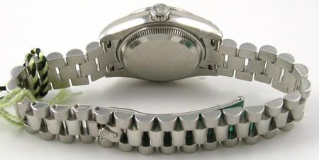 Rear / Band View of Ladies Datejust President