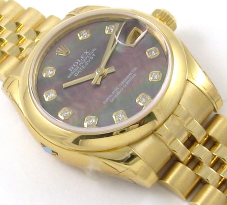 9' Side Shot of Datejust 31MM