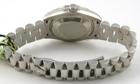 Rear / Band View of Midsize President Datejust