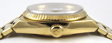 Crown Side Shot of Oysterquartz Day-Date