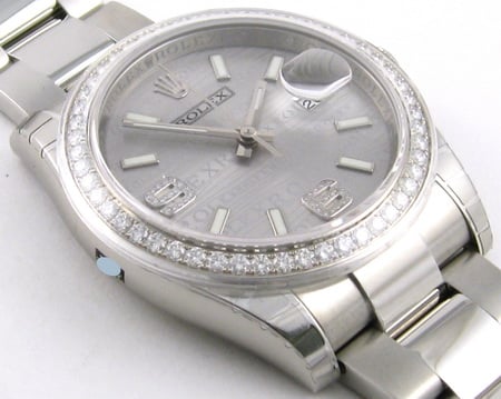 9' Side Shot of Datejust 36MM