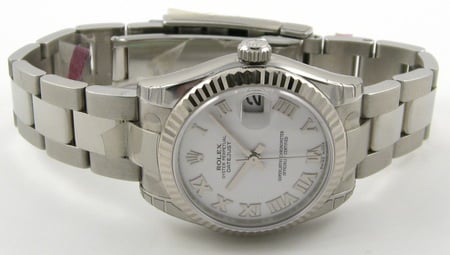 Front View of Datejust Midsize 31MM