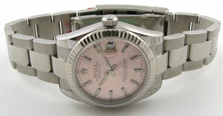 Front View of Datejust Midsize 31MM