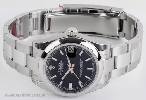 Front View of Datejust Midsize 31MM