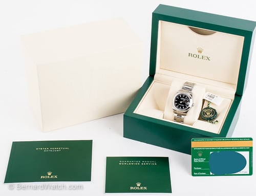 Box / Paper shot of Datejust Midsize 31MM