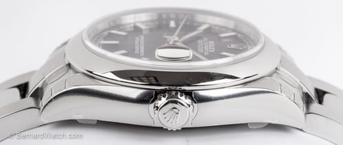 Crown Side Shot of Datejust Midsize 31MM