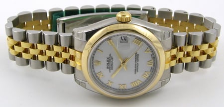 Front View of Datejust Midsize 31MM