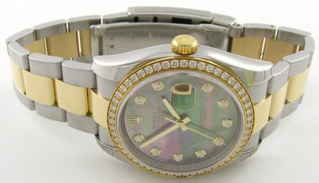 Front View of Datejust 36MM