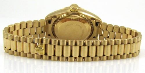 Rear / Band View of Ladies Datejust President