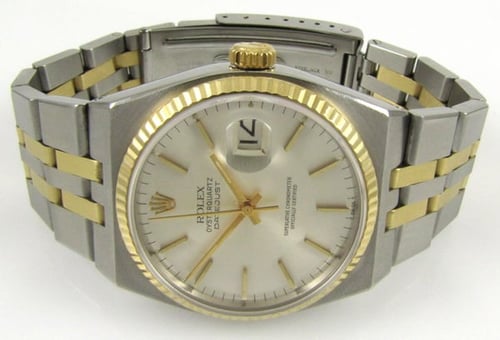 Front View of Datejust Oysterquartz
