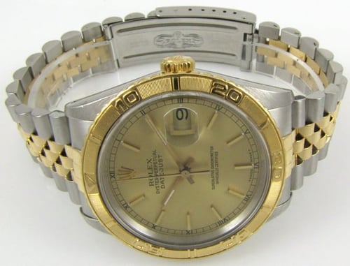 Front View of Datejust Turn-O-Graph 'Thunderbird'