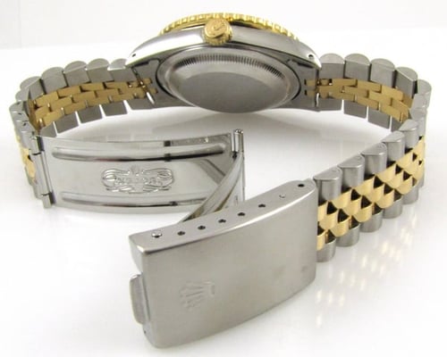 Open Clasp Shot of Datejust Turn-O-Graph 'Thunderbird'