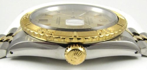Crown Side Shot of Datejust Turn-O-Graph 'Thunderbird'