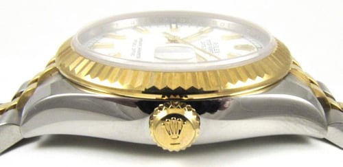 Crown Side Shot of Datejust Midsize 31MM