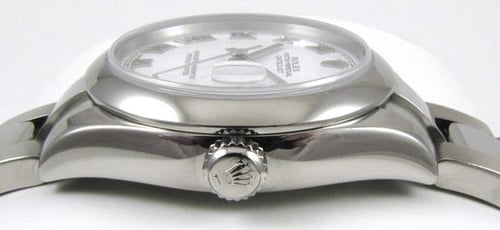 Crown Side Shot of Datejust Midsize 31MM