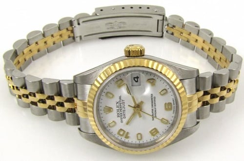 Front View of Ladies Datejust