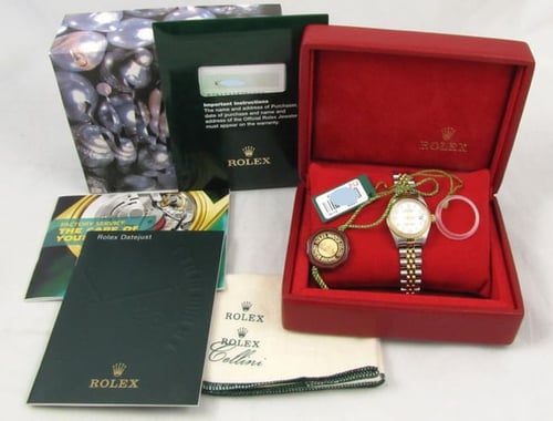 Box / Paper shot of Ladies Datejust