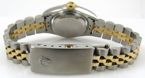 Rear / Band View of Ladies Datejust