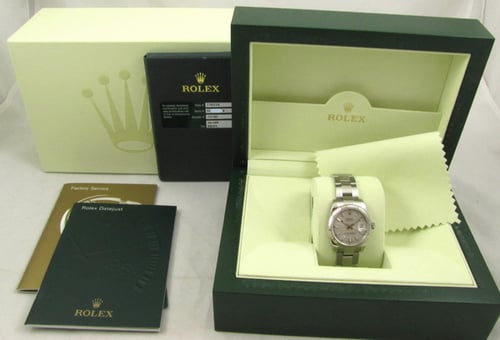 Box / Paper shot of Datejust Midsize 31MM