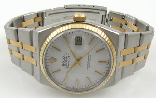 Front View of Datejust Oysterquartz