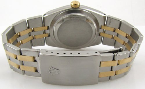 Rear / Band View of Datejust Oysterquartz