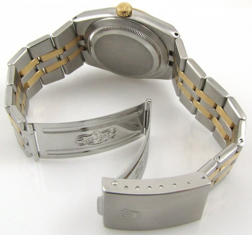 Open Clasp Shot of Datejust Oysterquartz