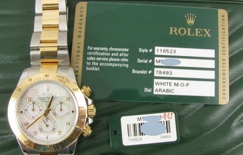 Paper shot of Daytona Cosmograph